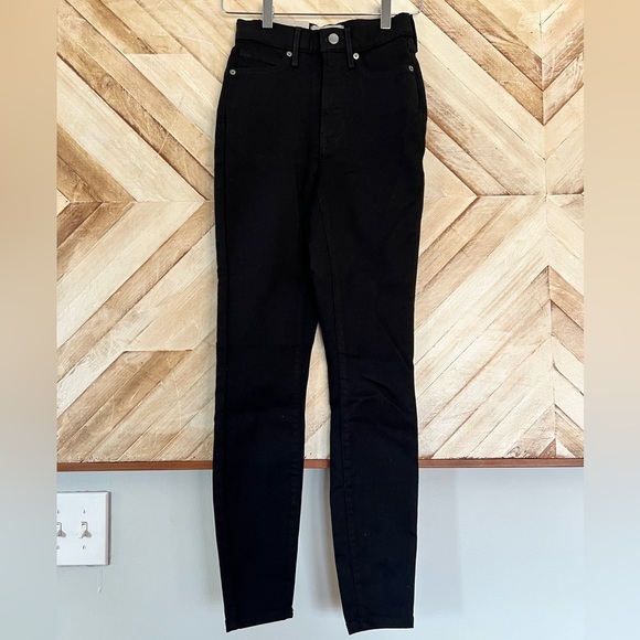 NWT Everlane Way-High Skinny Jean Black - Picture 1 of 8
